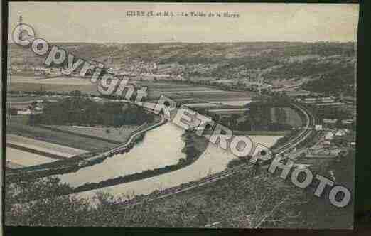 Ville de CITRY Carte postale ancienne