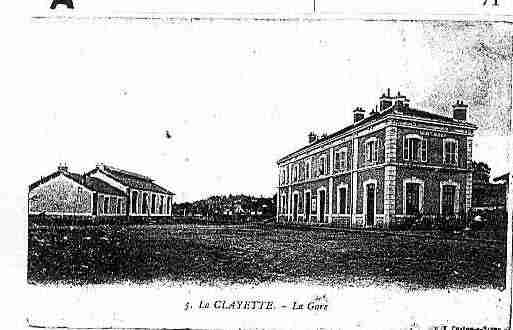 Ville de CLAYETTE(LA) Carte postale ancienne