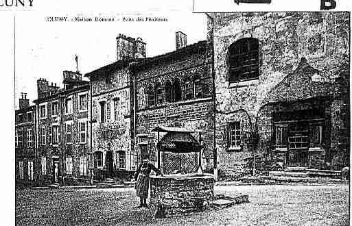 Ville de CLUNY Carte postale ancienne