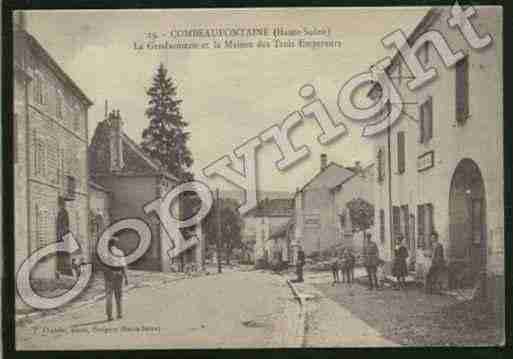 Ville de COMBEAUFONTAINE Carte postale ancienne