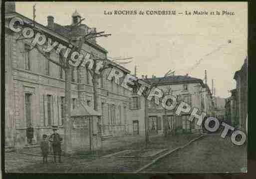 Ville de CONDRIEU Carte postale ancienne