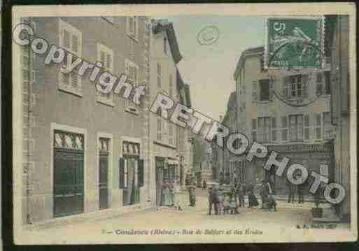 Ville de CONDRIEU Carte postale ancienne