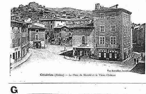 Ville de CONDRIEU Carte postale ancienne