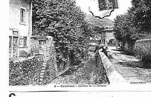 Ville de CONDRIEU Carte postale ancienne