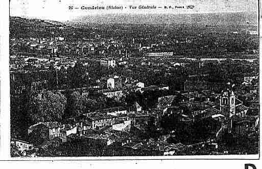 Ville de CONDRIEU Carte postale ancienne