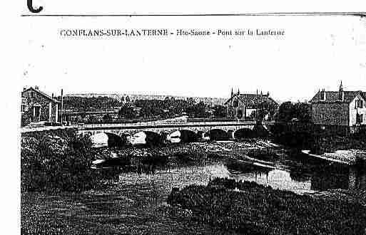 Ville de CONFLANSSURLANTERNE Carte postale ancienne