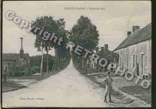 Ville de CONLIE Carte postale ancienne