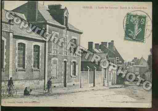 Ville de CONLIE Carte postale ancienne