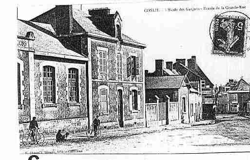 Ville de CONLIE Carte postale ancienne