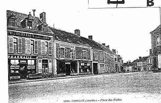 Ville de CONLIE Carte postale ancienne