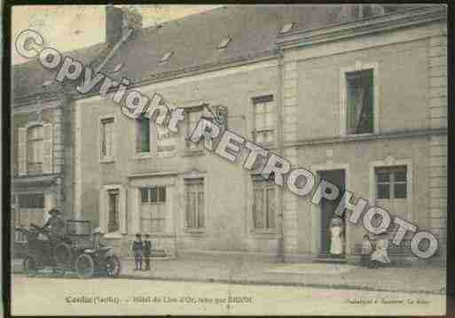 Ville de CONLIE Carte postale ancienne