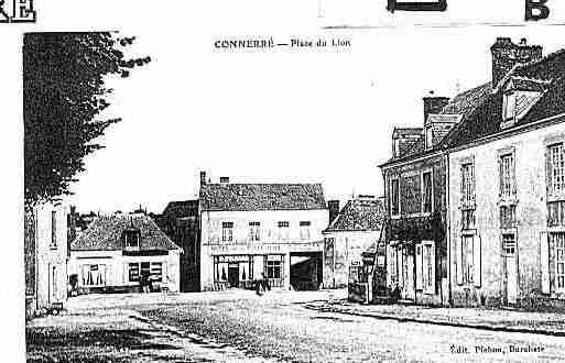 Ville de CONNERRE Carte postale ancienne