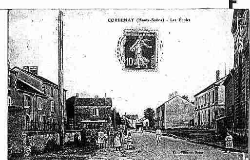 Ville de CORBENAY Carte postale ancienne