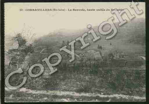 Ville de CORRAVILLERS Carte postale ancienne