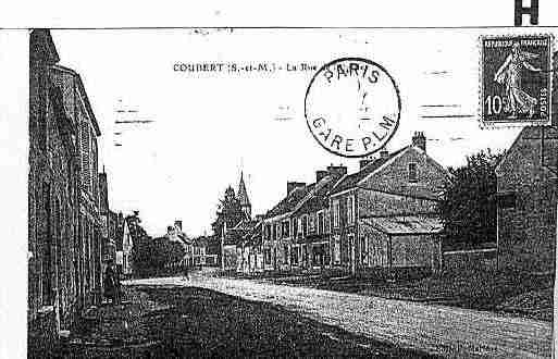 Ville de COUBERT Carte postale ancienne