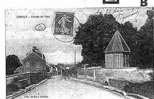 Ville de COUILLYPONTAUXDAMES Carte postale ancienne