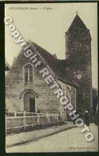 Ville de COULOMBIERS Carte postale ancienne