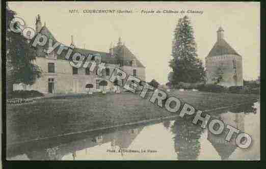 Ville de COURCEMONT Carte postale ancienne