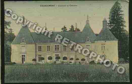 Ville de COURCEMONT Carte postale ancienne