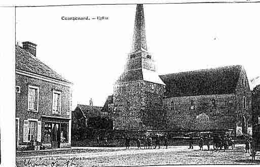 Ville de COURGENARD Carte postale ancienne