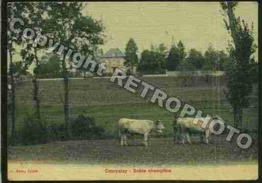 Ville de COURPALAY Carte postale ancienne