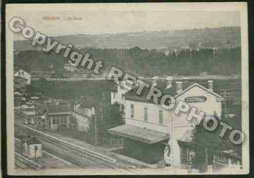 Ville de COUZONAUMONTD\'OR Carte postale ancienne