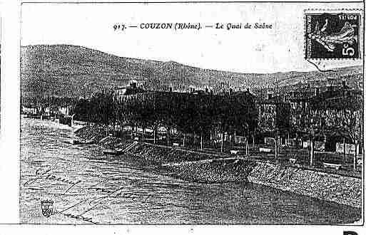 Ville de COUZONAUMONTD\'OR Carte postale ancienne