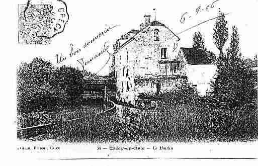 Ville de CRECYLACHAPELLE Carte postale ancienne