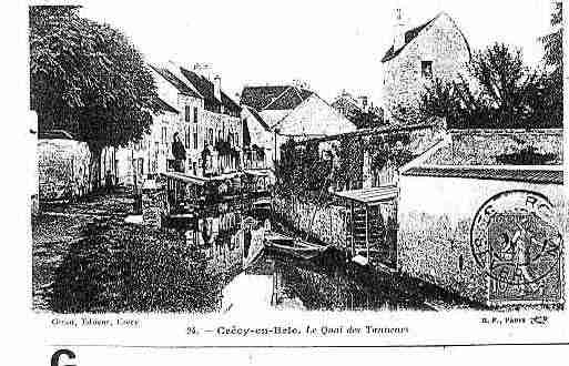 Ville de CRECYLACHAPELLE Carte postale ancienne