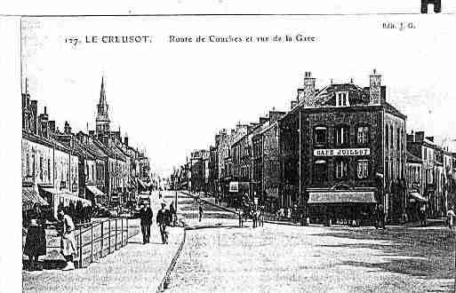 Ville de CREUSOT(LE) Carte postale ancienne