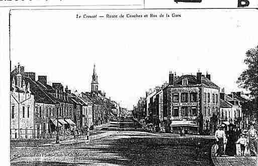 Ville de CREUSOT(LE) Carte postale ancienne