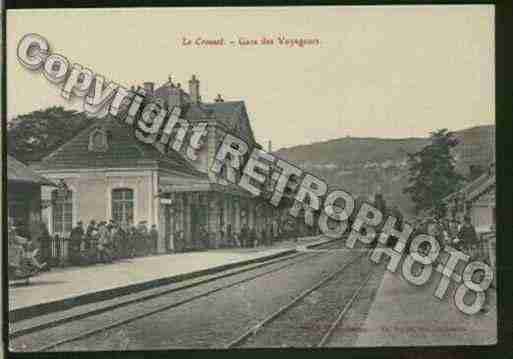 Ville de CREUSOT(LE) Carte postale ancienne