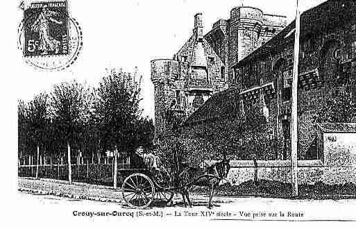 Ville de CROUYSUROURCQ Carte postale ancienne