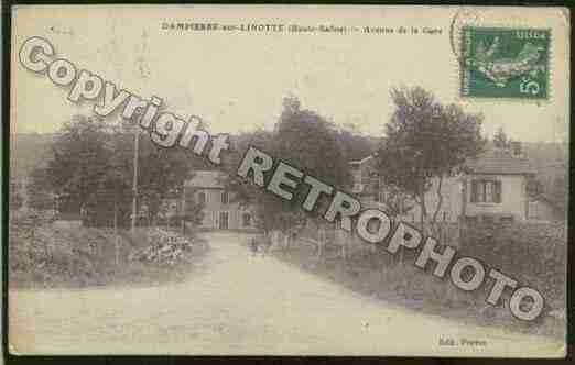 Ville de DAMPIERRESURLINOTTE Carte postale ancienne