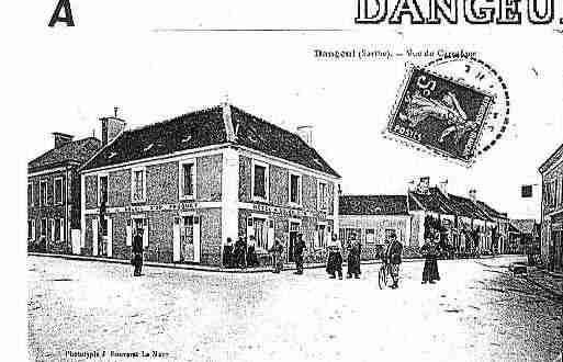 Ville de DANGEUL Carte postale ancienne