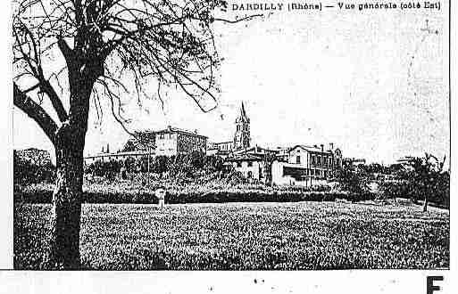 Ville de DARDILLY Carte postale ancienne