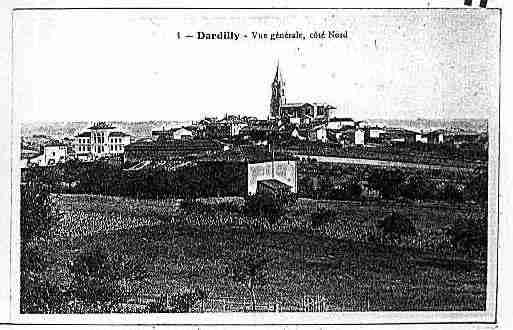 Ville de DARDILLY Carte postale ancienne