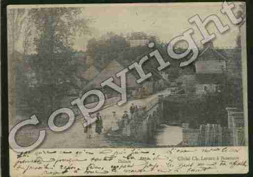 Ville de DELAIN Carte postale ancienne