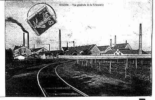 Ville de DIGOIN Carte postale ancienne