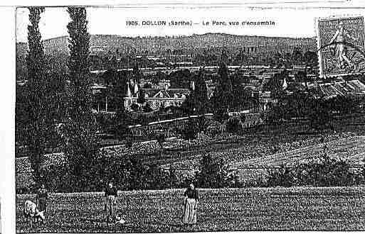 Ville de DOLLON Carte postale ancienne