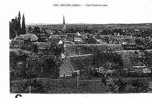 Ville de DOLLON Carte postale ancienne