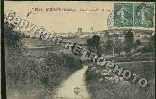 Ville de DUERNE Carte postale ancienne