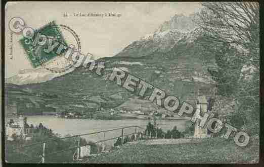 Ville de DUINGT Carte postale ancienne