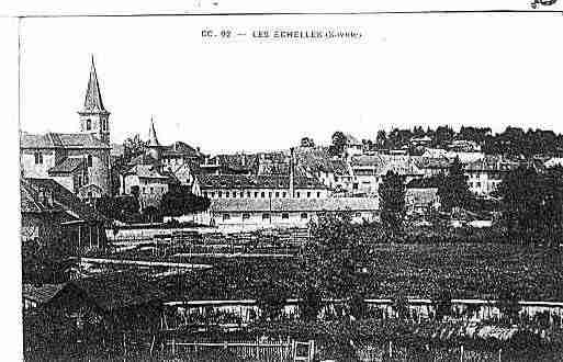 Ville de ECHELLES(LES) Carte postale ancienne