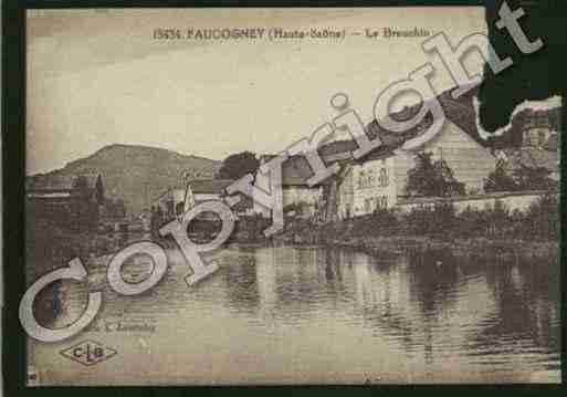 Ville de FAUCOGNEYETLAMER Carte postale ancienne