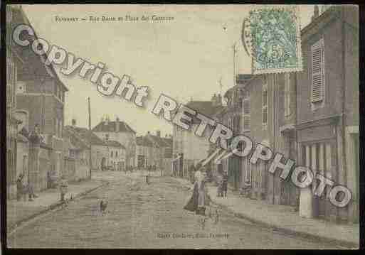 Ville de FAVERNEY Carte postale ancienne