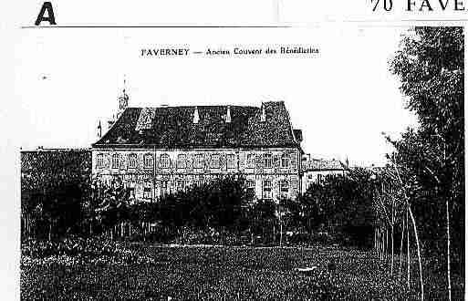 Ville de FAVERNEY Carte postale ancienne