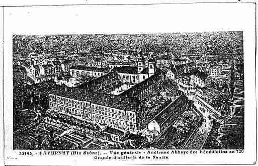 Ville de FAVERNEY Carte postale ancienne