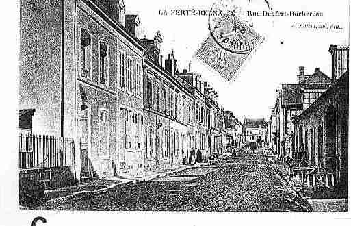 Ville de FERTEBERNARD(LA) Carte postale ancienne