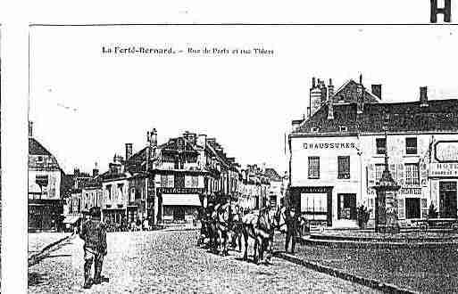 Ville de FERTEBERNARD(LA) Carte postale ancienne